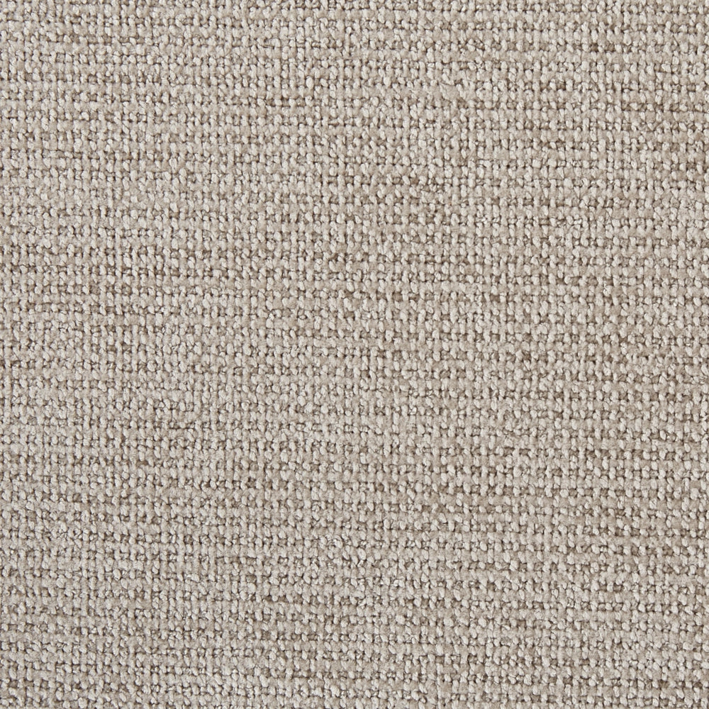 Set di 2 sedie da pranzo Struttura in legno di gomma chiaro Seduta in tessuto poliestere taupe Senza braccioli Design retrò