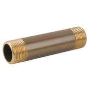 TRONCHETTO IN OTTONE GIALLO MASCHIO MASCHIO FILETTO CORTO SERIE 1500 3/4x200   TIEMME RACCORDERIE SPA