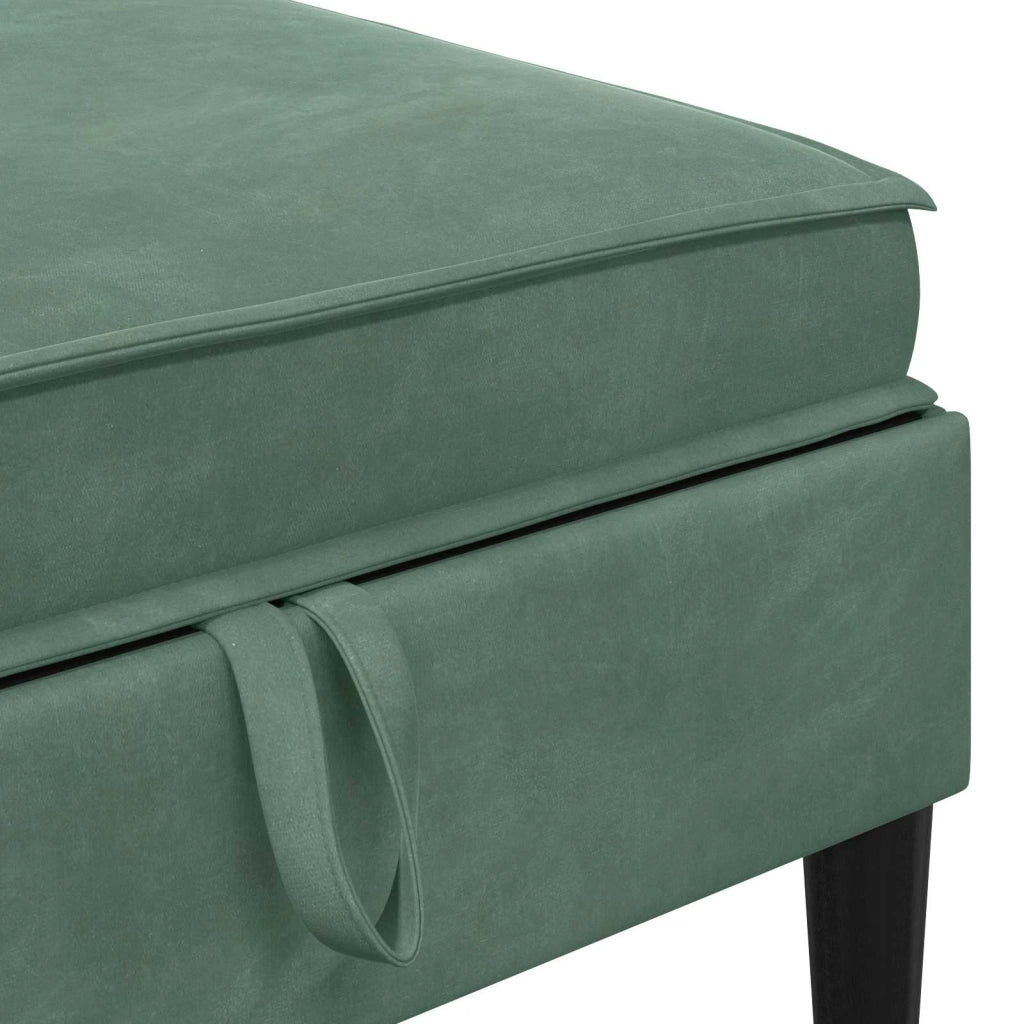 Set di mobili per il soggiorno 5 pcs Verde Mare Velluto 3413776
