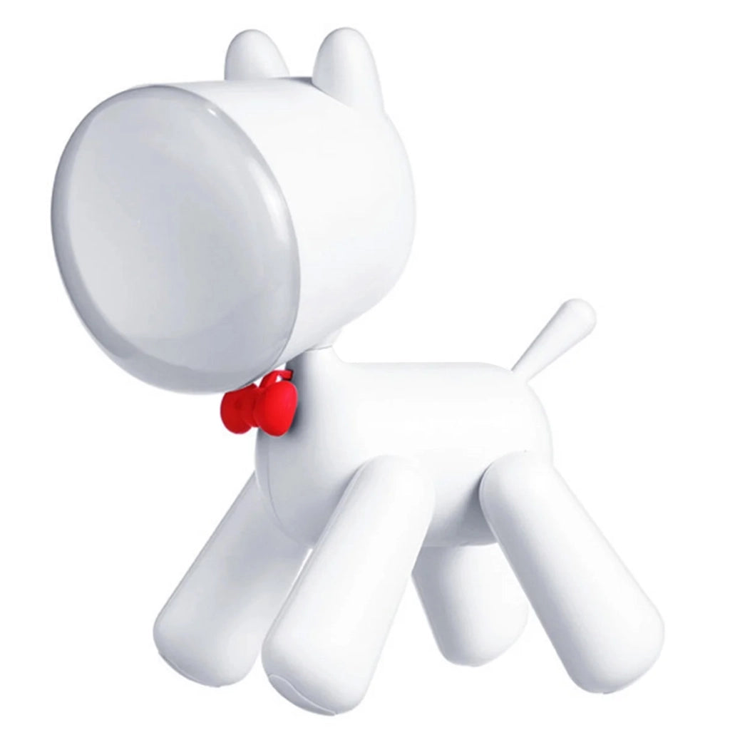 Luce notturna per bambini modello Dog Art Bianco TechKidz