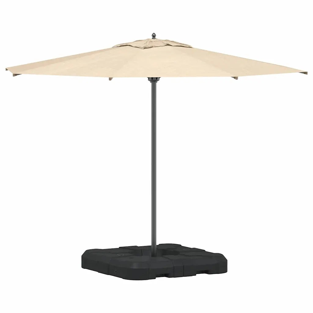Base per Ombrellone a Braccio Nero 88,5 x 88,5 x 12 cm 42006933