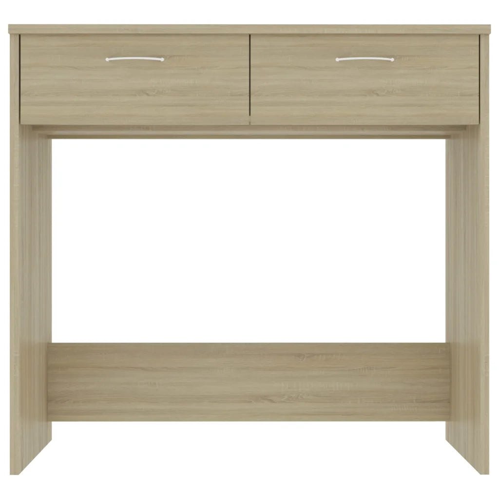 Scrivania | Tavolo da Ufficio Rovere Sonoma 80x40x75 cm in Legno Multistrato