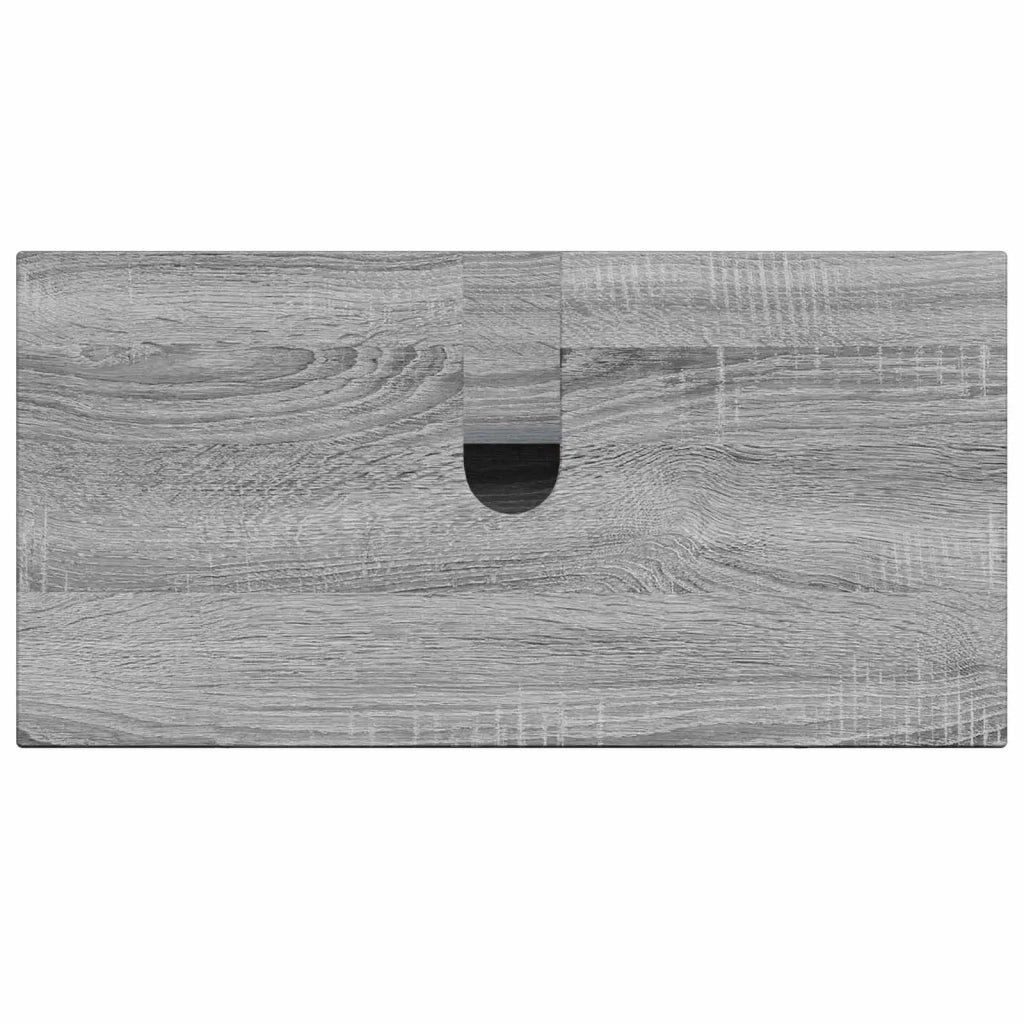 Armadio per Lavabo da Bagno ARNHEM Sonoma grigio 896571