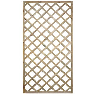 PANNELLO GRIGLIATO LEGNO EURO - PINO IMPREGNATO CORNICE MM 45X30 CM 120X180