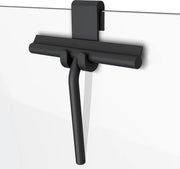 Accessori per la doccia - anti-slip - douchewisser - douchetrekker - buigbare raamwisser - ophanghaak - trekker douche - zwart