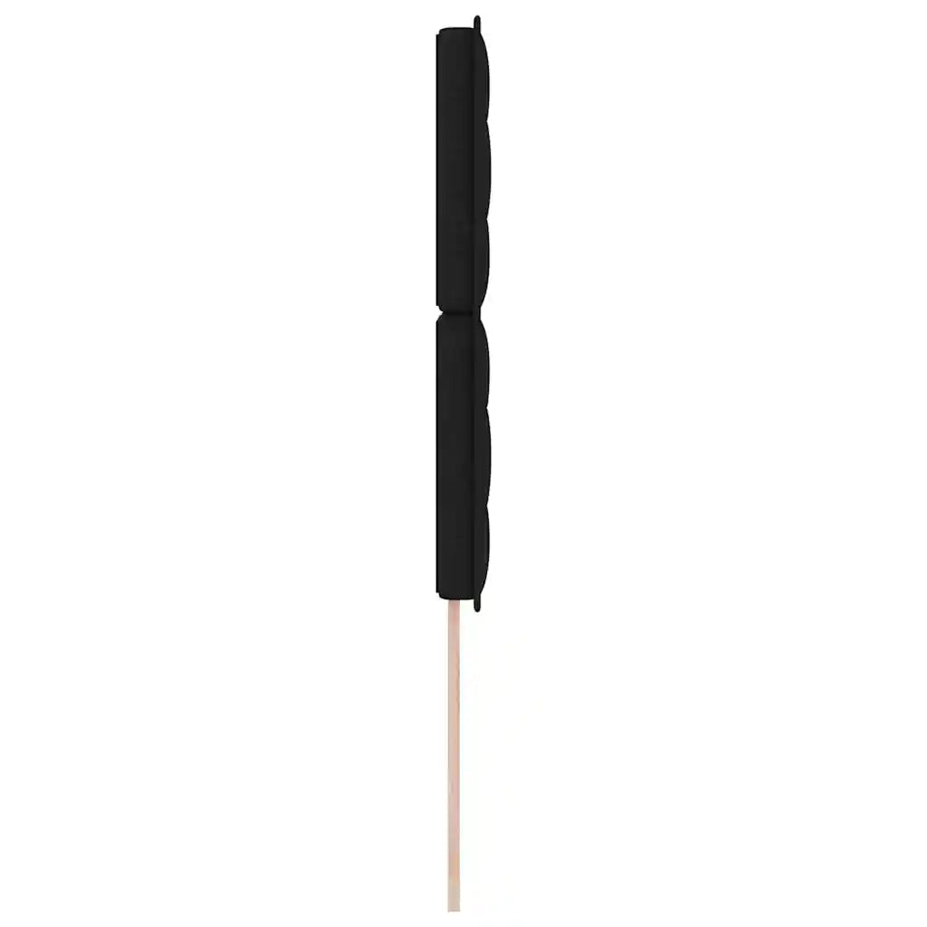 Testiera | Testata LED con strisce LED con Testiera | Testata Nero 80 cm Tessuto