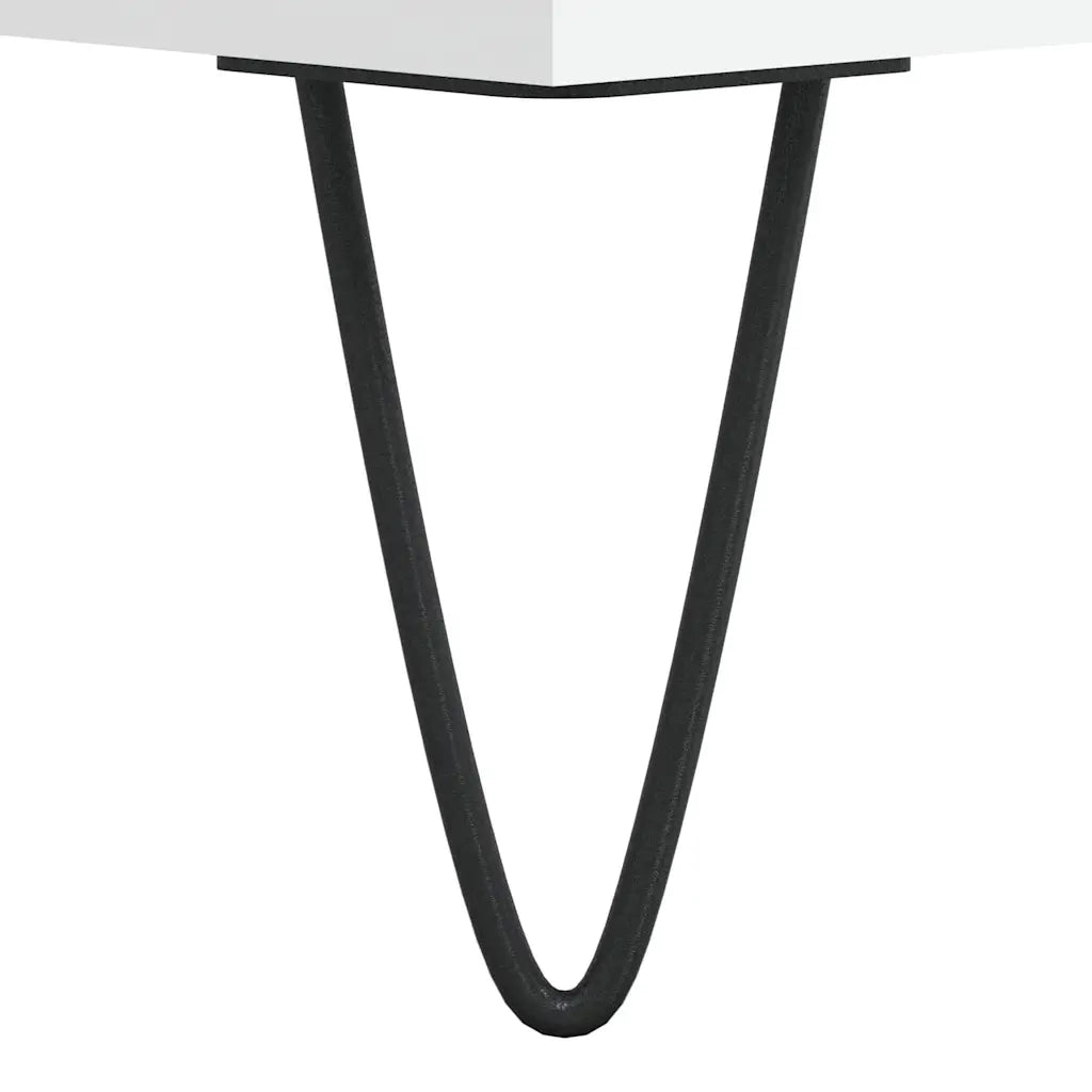 Credenza | Madia | Buffet da pranzo | Armadio da pranzo Bianca 34,5x34x180 cm in Legno Multistrato