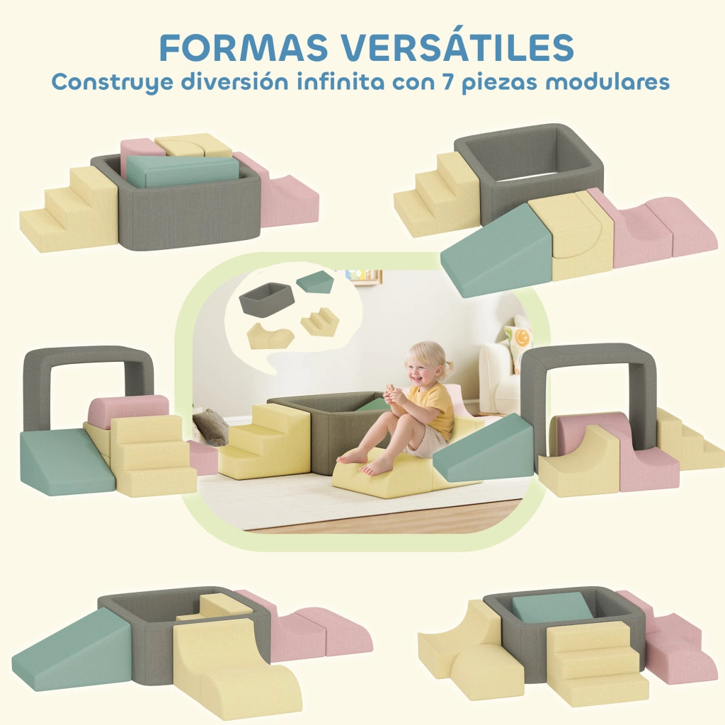 Blocchi di Schiuma per Bambini ¨C Minimal ¨C Multicolore