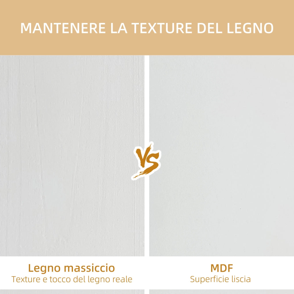 Libreria Moderna Sospesa con 5 Cubi Intrecciati ¨C Zephmum ¨C Bianco Legno 49.5x10.2x86cm