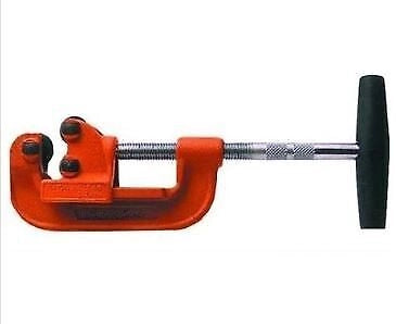 Ega Master 63171 Tagliatubi a Rotella 2 Rulli per Tubi in Metallo Diametro 1-8'' - 1 1-4'' colore Nero