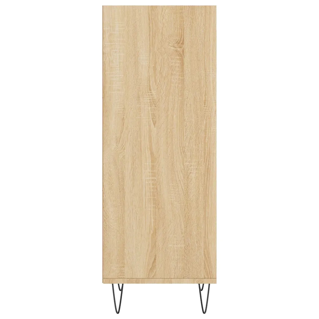 Credenza-Buffet-Armadio da cucina Rovere Sonoma 34,5x32,5x90 cm in Legno Multistrato 901631