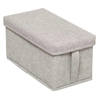 SCATOLA PER ARMADI 15X31XH15CM BEIGE IN TESSUTO