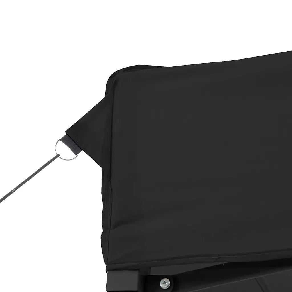 Tenda da Festa Pieghevole Pop-Up - Gazebo Nero 410x279x315 cm