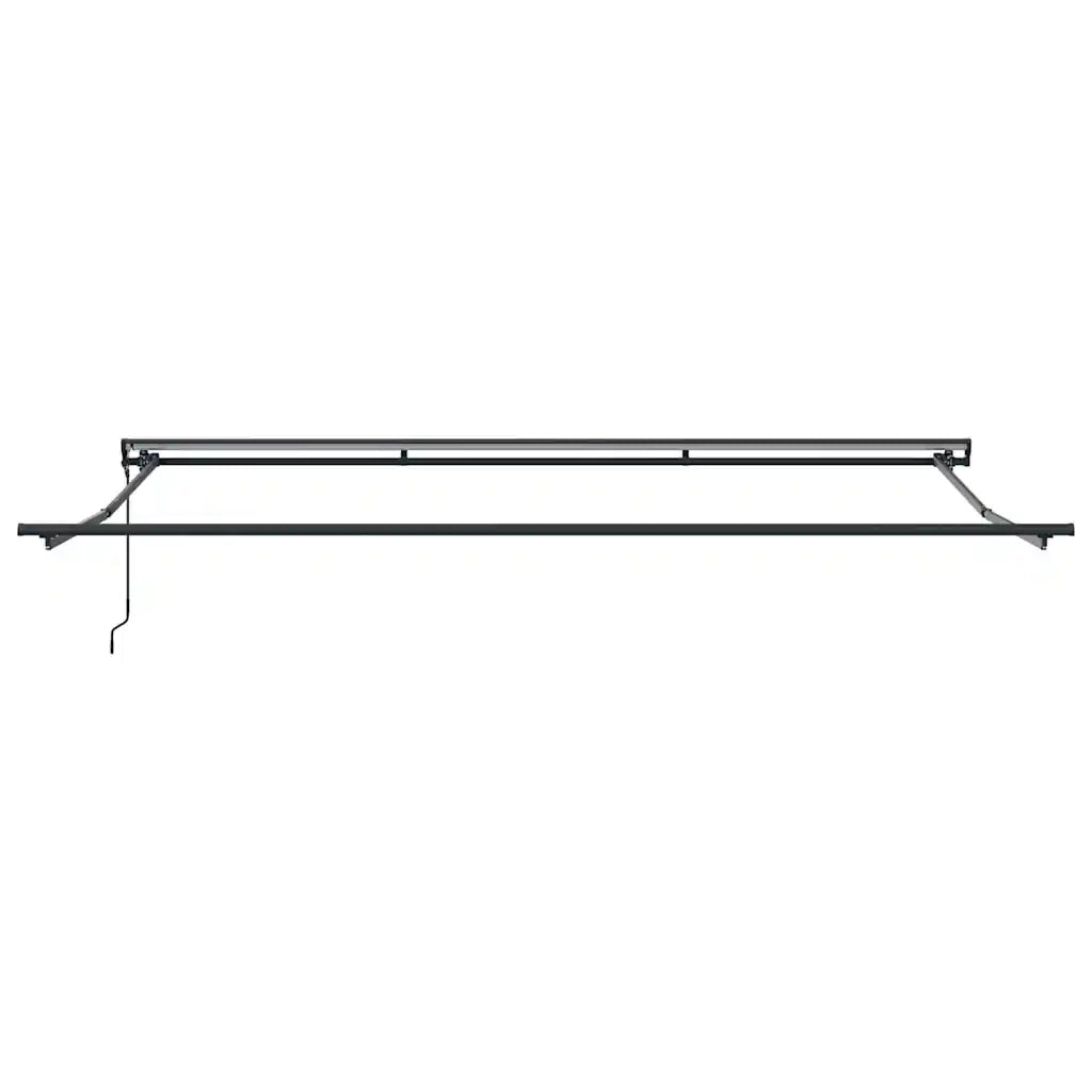 Tenda Retrattile Crema 400 × 300 cm Poliestere e Alluminio 3330494