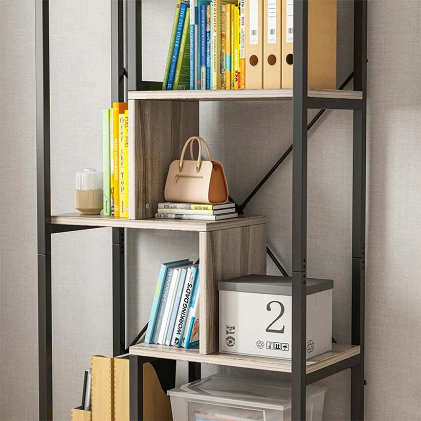 Libreria, marrone 74x35x132 cm