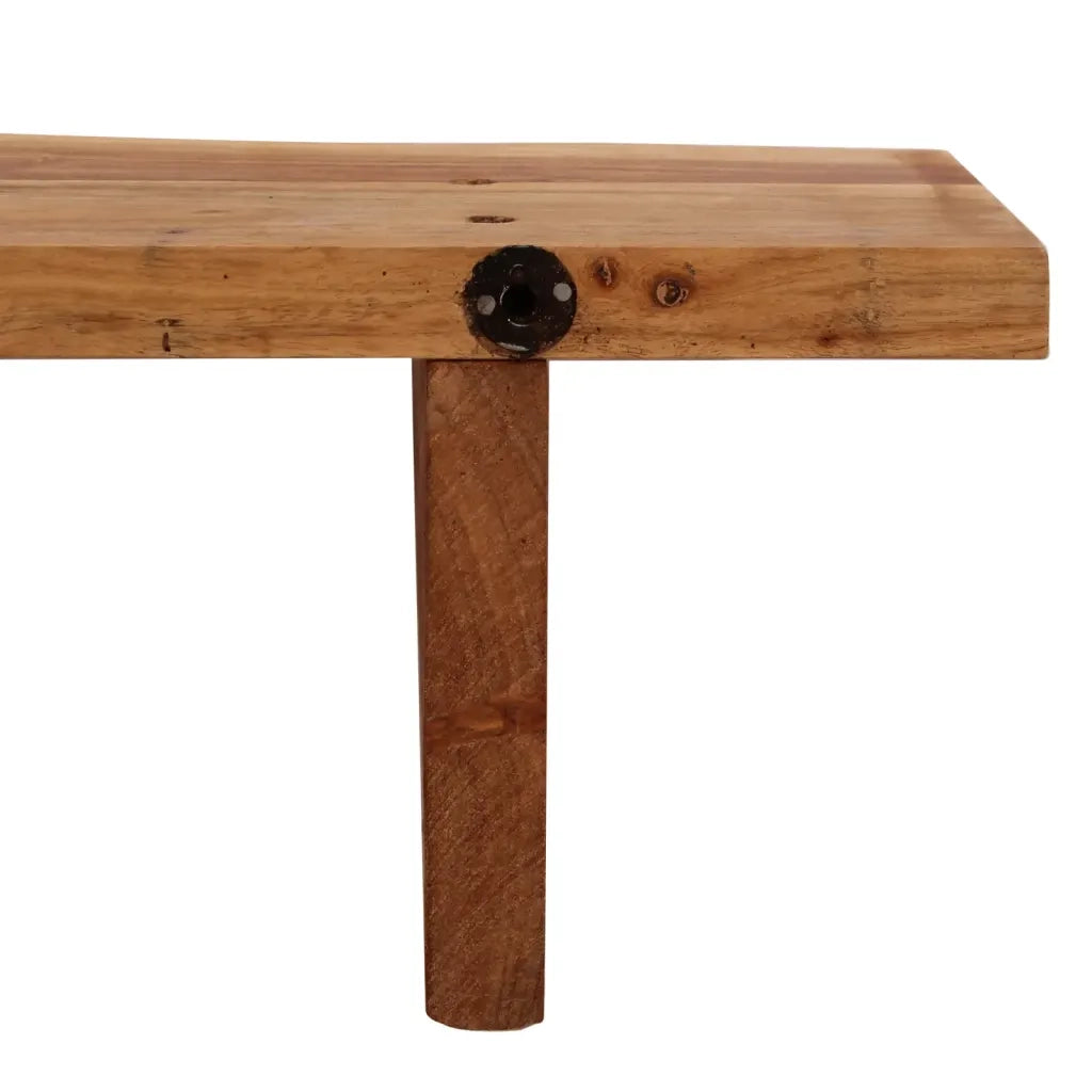 2 pz Mensole | Ripiano | Scaffale 60x20x18 cm in Legno Massello di Acacia
