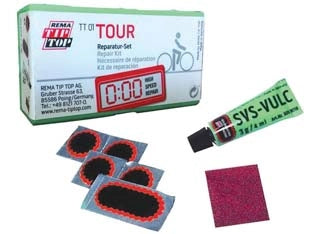 KIT RIPARAZIONE BICI TT 01 - 6 pezzi TIP TOP