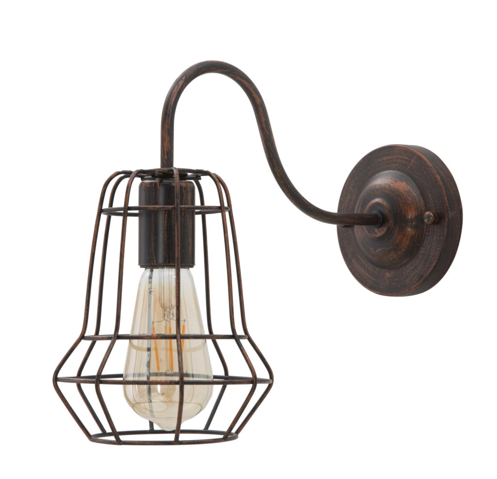 LAMPADA DA MURO INDUSTRY -B- CM 33X15X27,5