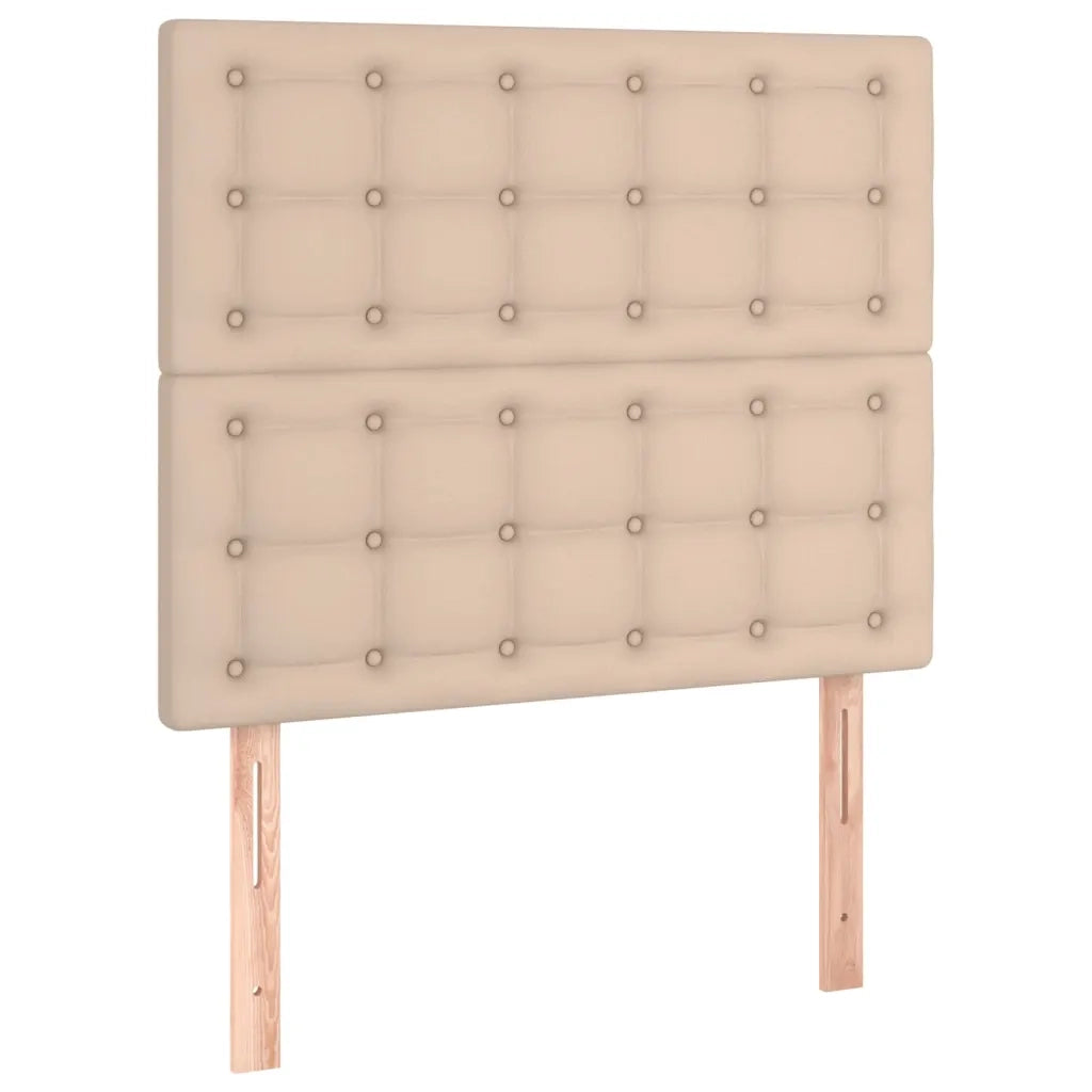 Testiera | Testata Cappuccino 80x5x118/128 cm in Similpelle