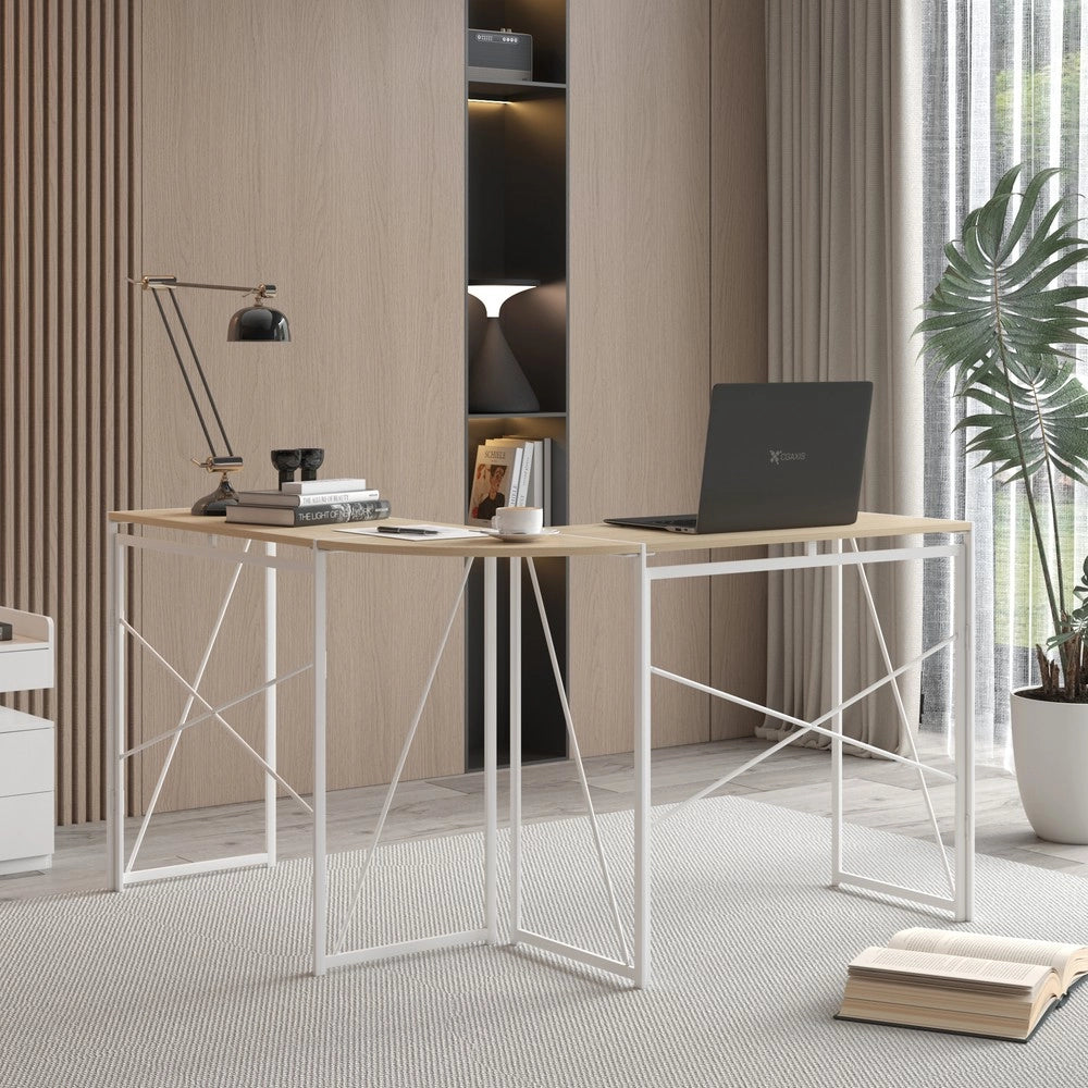 Scrivania Angolare per Computer ¨C Xylo ¨C Legno, Ufficio e Studio