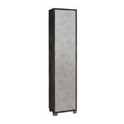 Colonna 1 Anta Kit Ossido Nero cm 43x29x190h - Sarmog