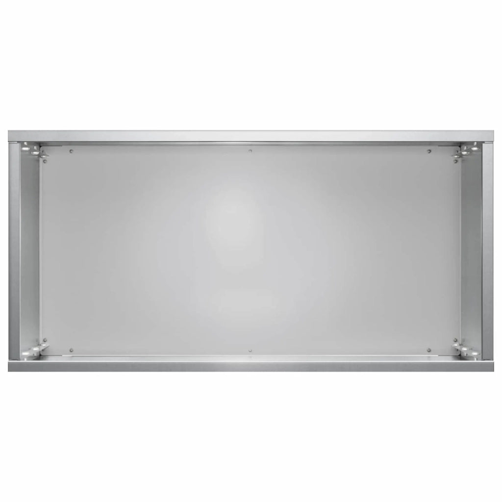 Vaso da giardino Argento 40 x 20 x 50 cm Acciaio zincato 8005424