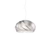 Sospensione Moderna Half Globe Polilux ® Argento E Metallo Cromo 1 Luce E27