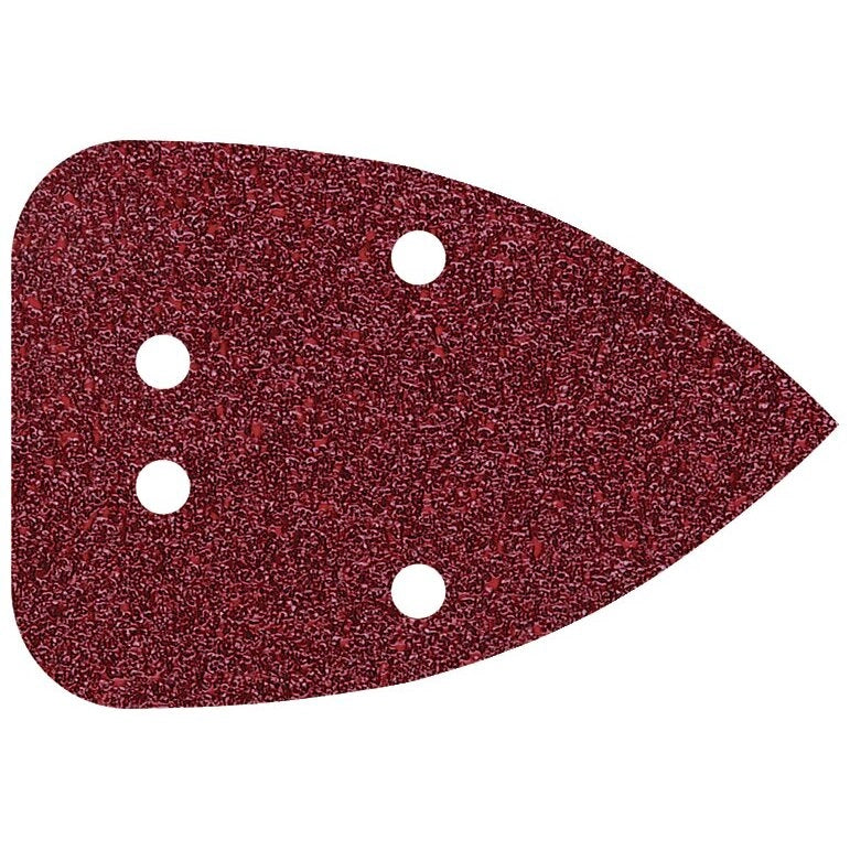 10 FOGLI ABRASIVI VELCRATI GR. 80 96X136MM