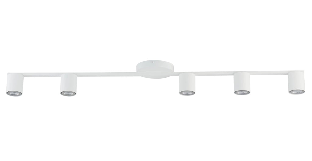Plafoniera moderna bianca 5 spot GU10 Sky Sigma Lighting