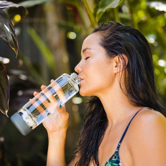 Fusto di acqua cristallizzante per DIY - Lava Grigio - Pietra Naturale Acqua Energizzante