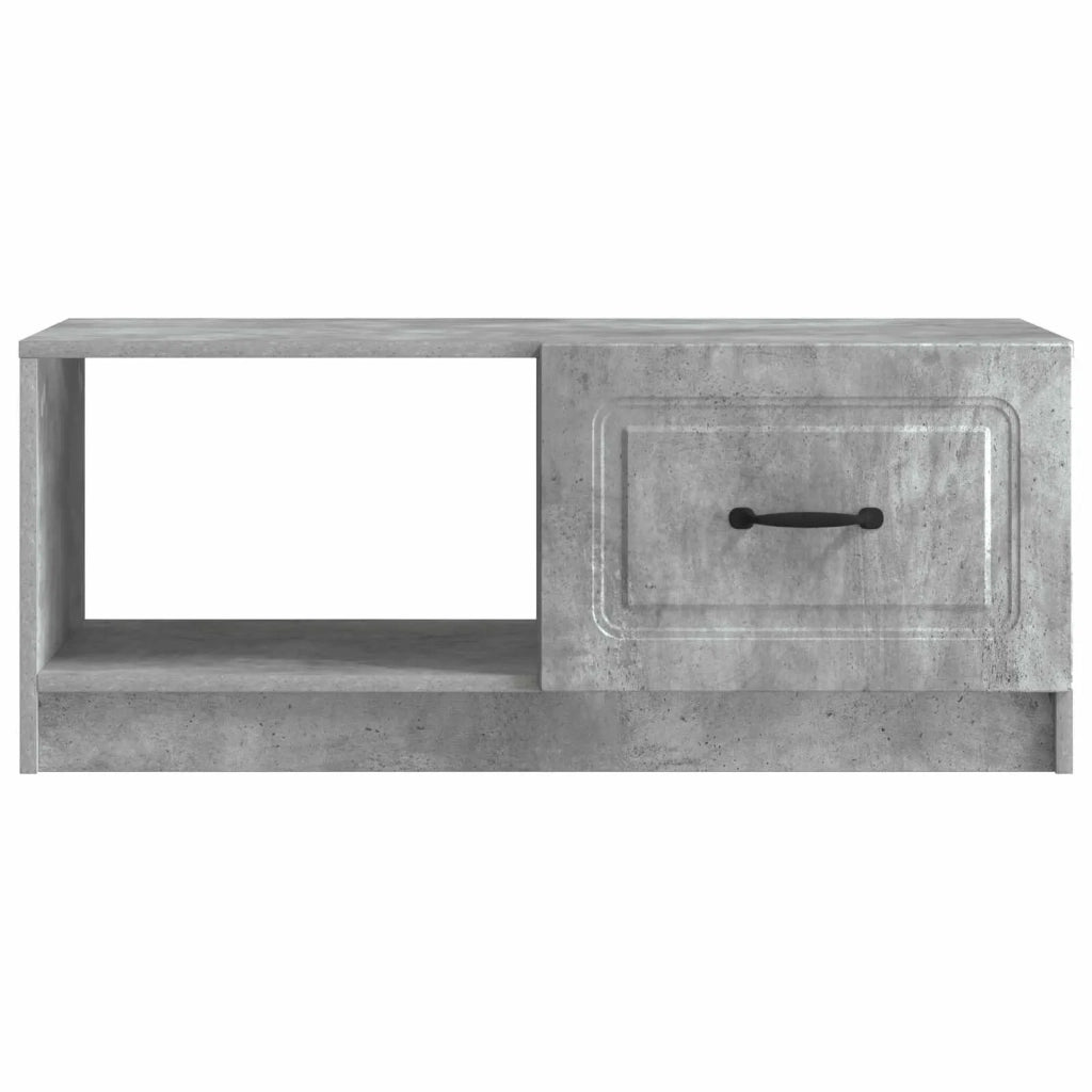 Tavolino da salotto | Tavolino da caff¨¨ | Tavolino da Soggiorno Grigio Cemento 90 x 50 x 37 cm