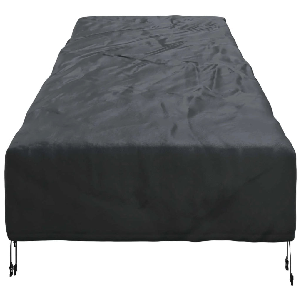 Copertura per mobili da esterno Nero 210 x 80 x 75 cm