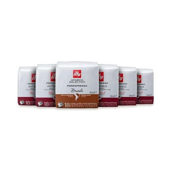 Capsule illy 25819 intenso + brasile