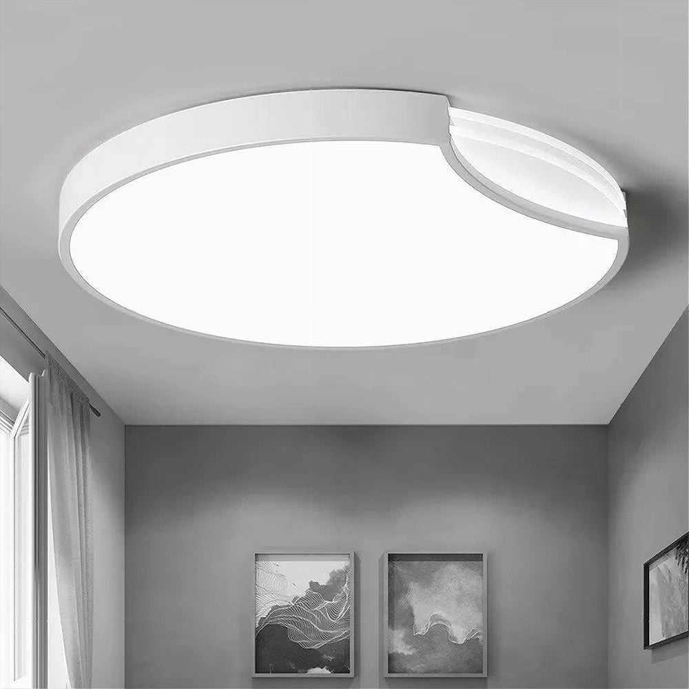 Trade Shop - Plafoniera Led Cerchio 34 W Soffitto Circolare Bianco Moderno Luce Fredda 50149 -