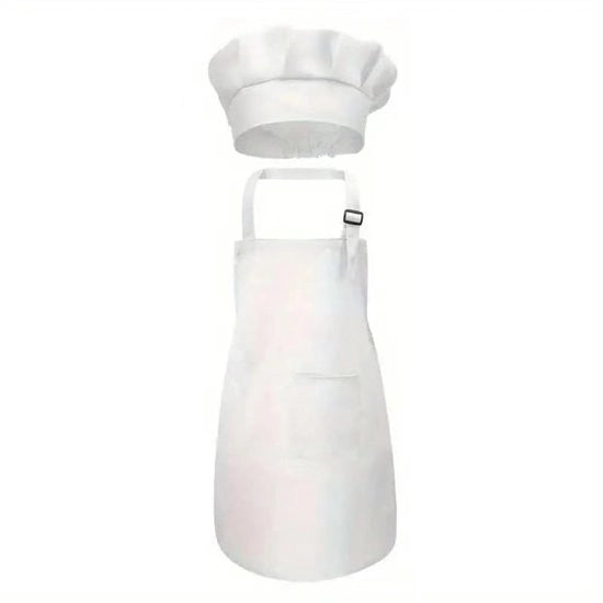 Asciugamano per bambini con set di cuffie da cucina - adattabile - 2 tasche - impermeabile - 45 x 60 cm - asciugamano da cucina