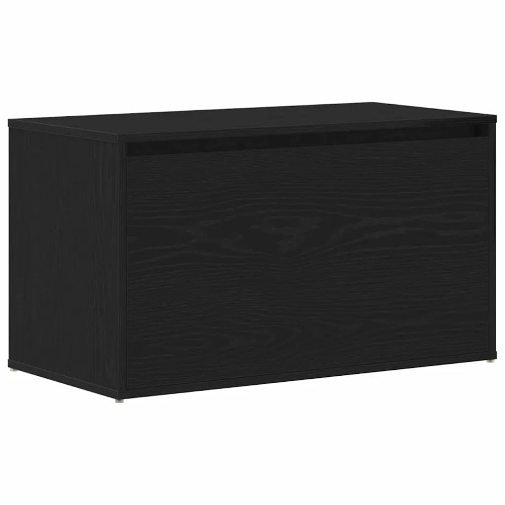 Panca per ingresso con cassetto Rovere Nero 80 x 40 x 45 cm 862701