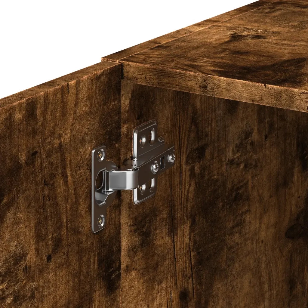 Mobile Sottile Rovere Fumo 40x42,5x225 cm in Truciolato CFW8609806
