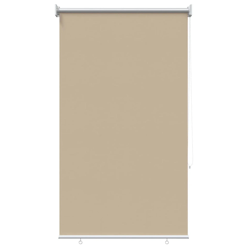 Voletta a rullo | Tenda a rullo con protezione UV Beige 80 x 140 cm Poliestere