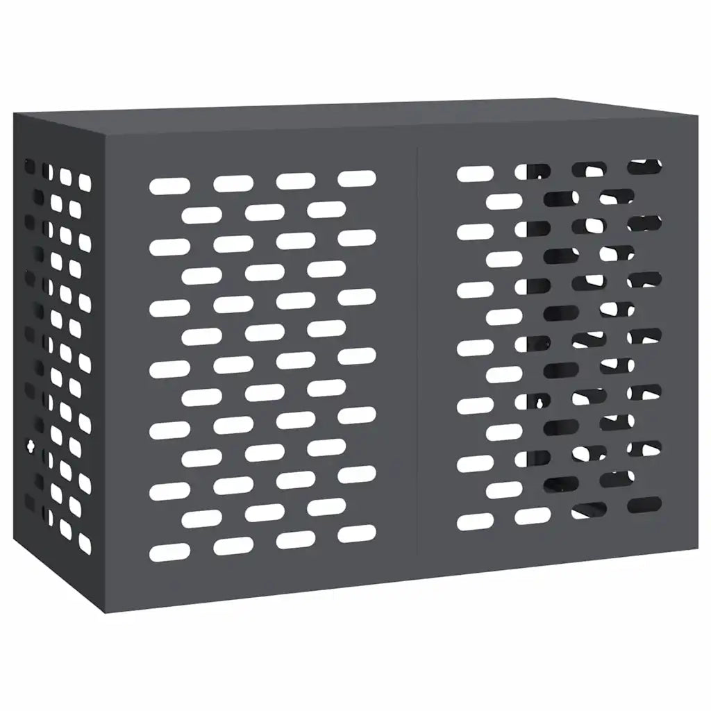 Copertura per condizionatore d'aria Antracite 100 x 50 x 70 cm 865899