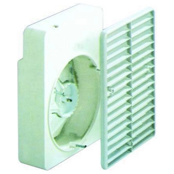 LMT 27530-10 Ventil 10-F.140 Elettroaspiratore da Finestra in Termoplastica con Apertura e Chiusura Automatica Diametro 135 mm Flusso Aria 140 m³-h colore Bianco