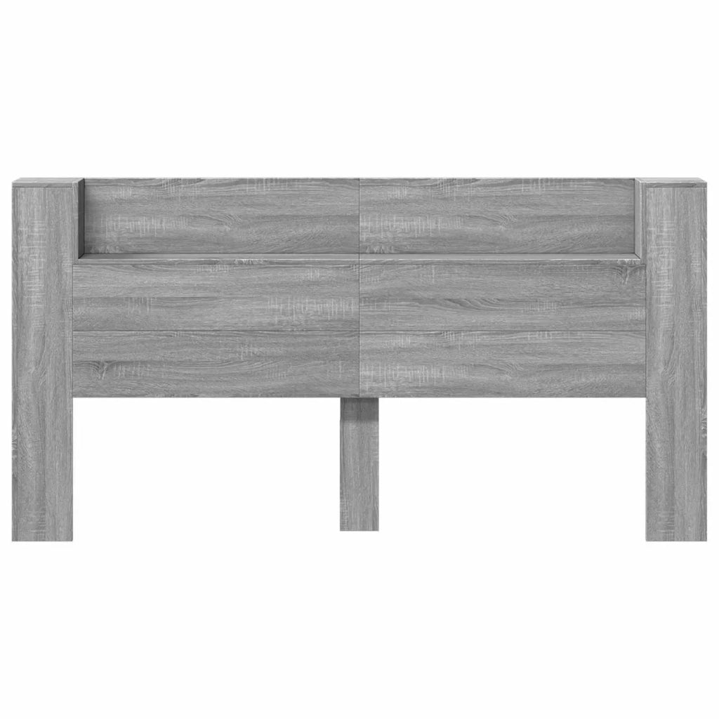 Testiera | Testata Grigio Sonoma 200 x 16,5 x 103,5 cm Legno multistrato