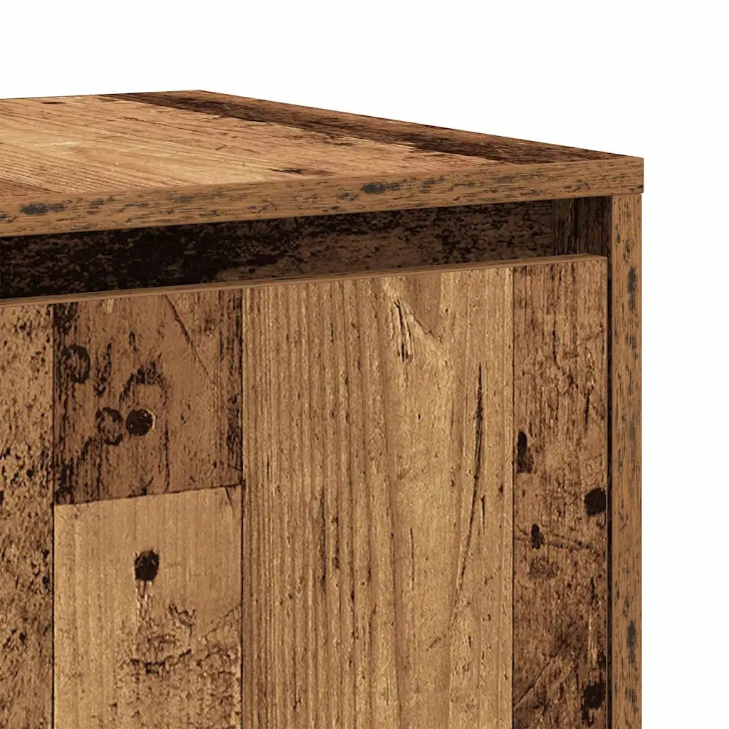 Credenza | Madia | Buffet da pranzo | Armadio da pranzo Legno vecchio 135 x 41 x 75 cm Legno multistrato