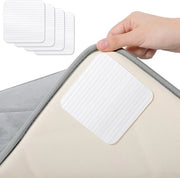 Mat antislip 10 x 10 cm, lavabile, pieghevole, tappeto antislip, 4 stanze