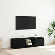 Mobile TV-Credenza per TV-Console TV Rovere Nero 140 x 38,5 x 36 cm Legno multistrato