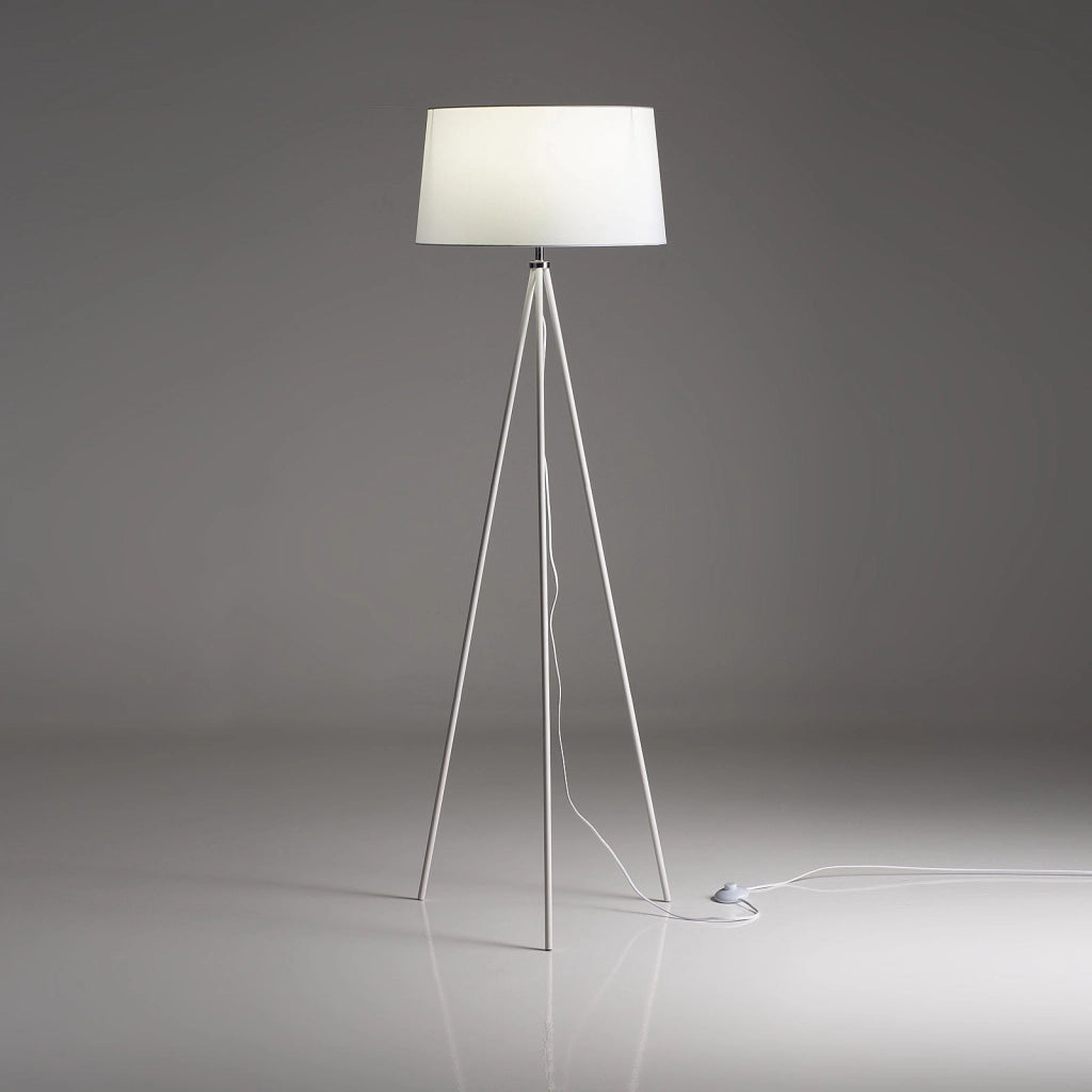 Lampada da terra SHEILA bianco