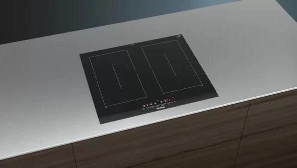 Siemens iQ500 ED675FQC5E piano cottura Nero Da incasso 60 cm Piano cottura a induzione 4 Fornello(i)