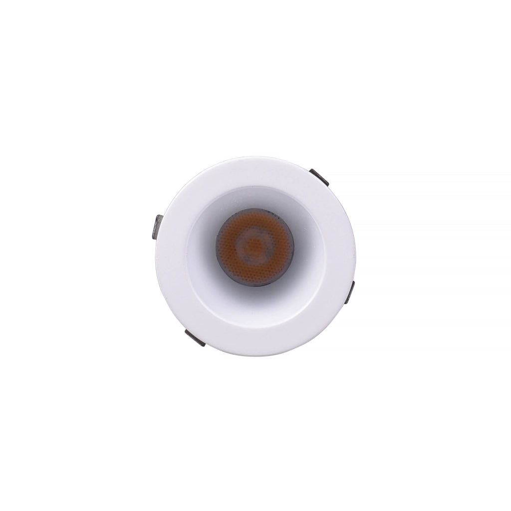 FARETTO LED DA INCASSO 3W LUCE NATURALE 4000K° - ILLUMINAZIONE A BASSO CONSUMO DESIGN COMPATTO IN ALLUMINIO BIANCO E ARGENTO