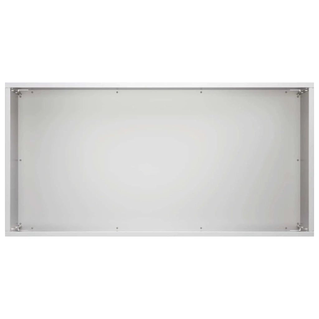 Vaso da giardino 2 pz Argento 60 x 30 x 50 cm Acciaio zincato 8005579