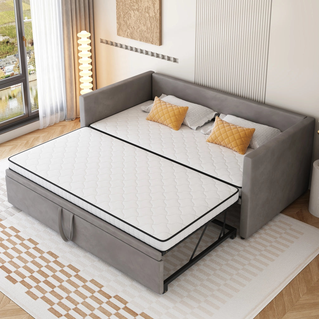 Materasso a molle con design ergonomico per letto e divano letto in tessuto e metallo bianco 90×200×12 cm