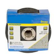 Trade Shop - Disco Flex Per Pietra Set Da 8 Pezzi Dischi Smerigliatrice Diam. 125 Mm -
